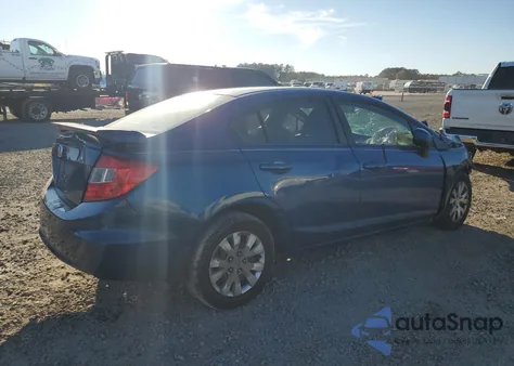 2012 Honda Civic Lx from USA, damaged, VIN 2HGFB2F51CH509860